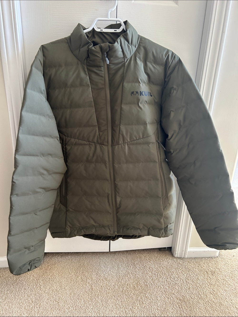 KUIU Olive Green Elements Men's Insulated Puffer Jacket
